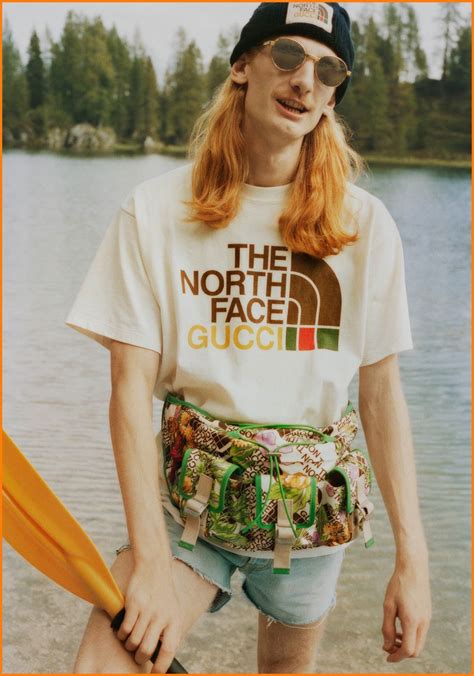 norty face gucci|Gucci north face collaboration.